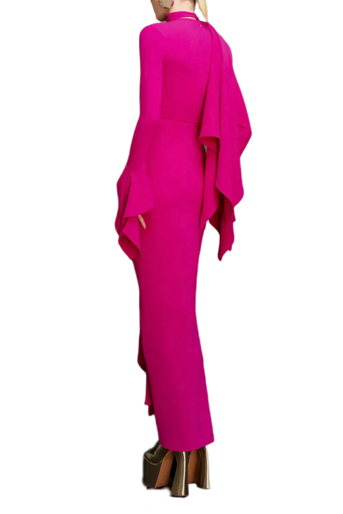 NELLA DRESS IN FUCHSIA