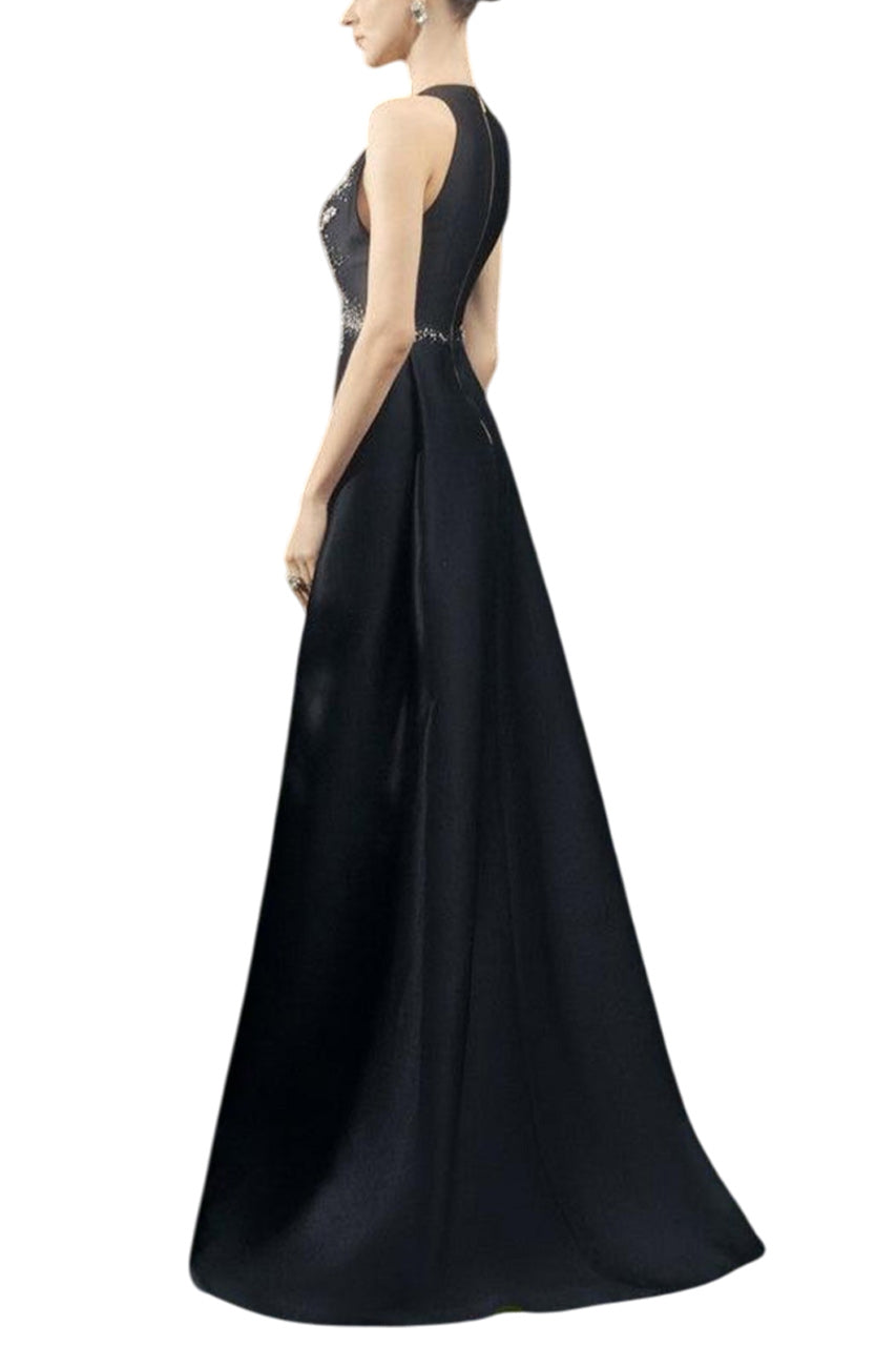 STRAPPY DEEP V-NECK DRESS