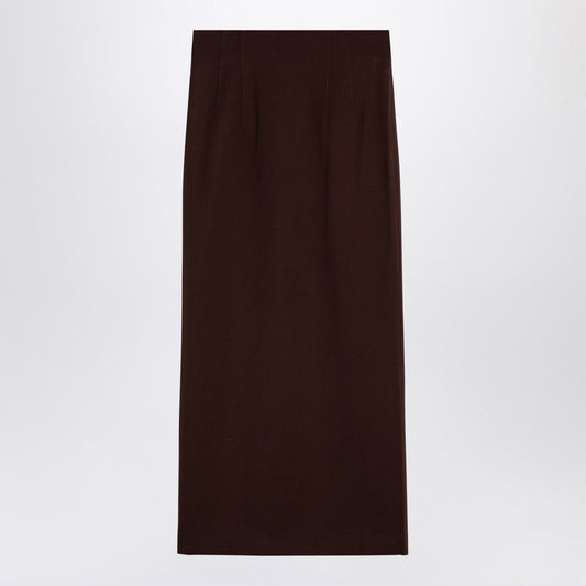 Hot Chocolate Shelby maxi skirt in wool