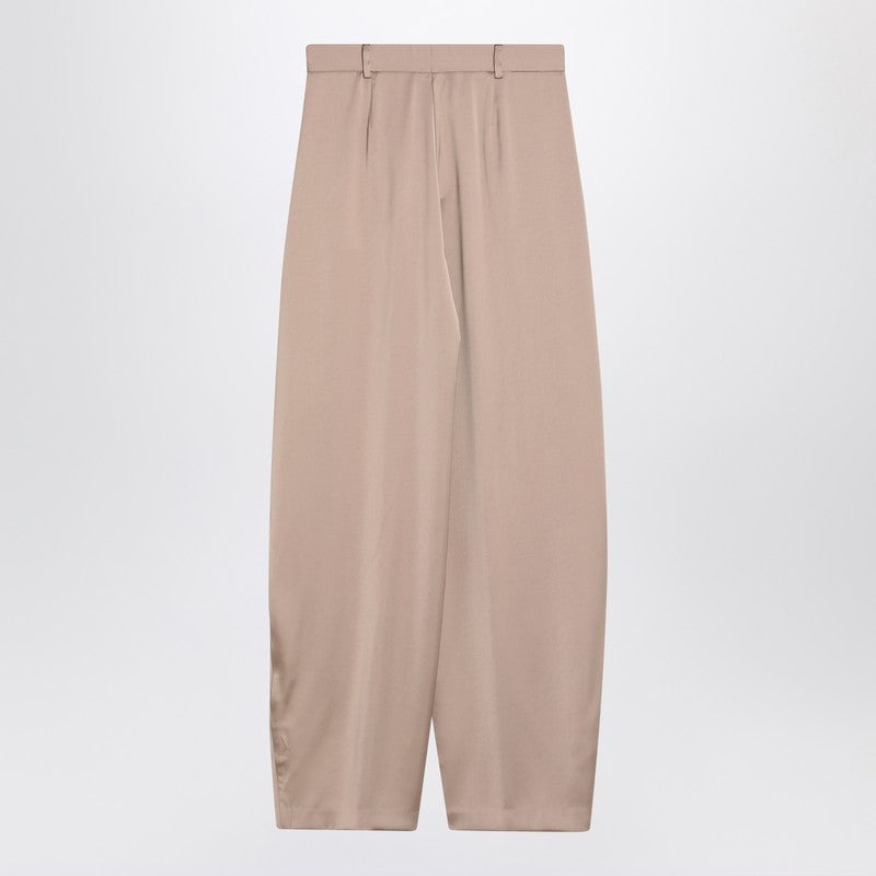 Wide Greige Pants