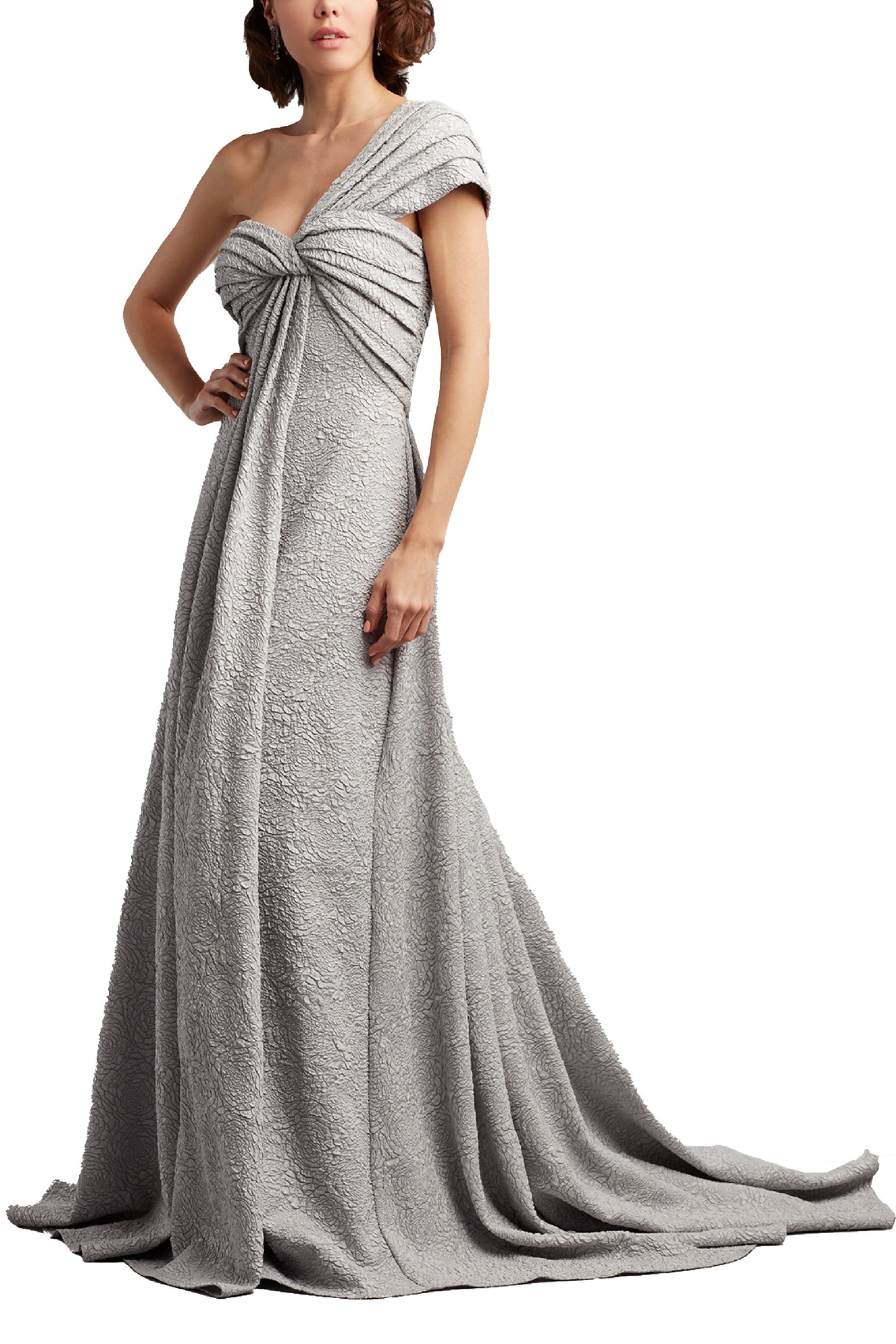DRAPED EMPIRE GOWN