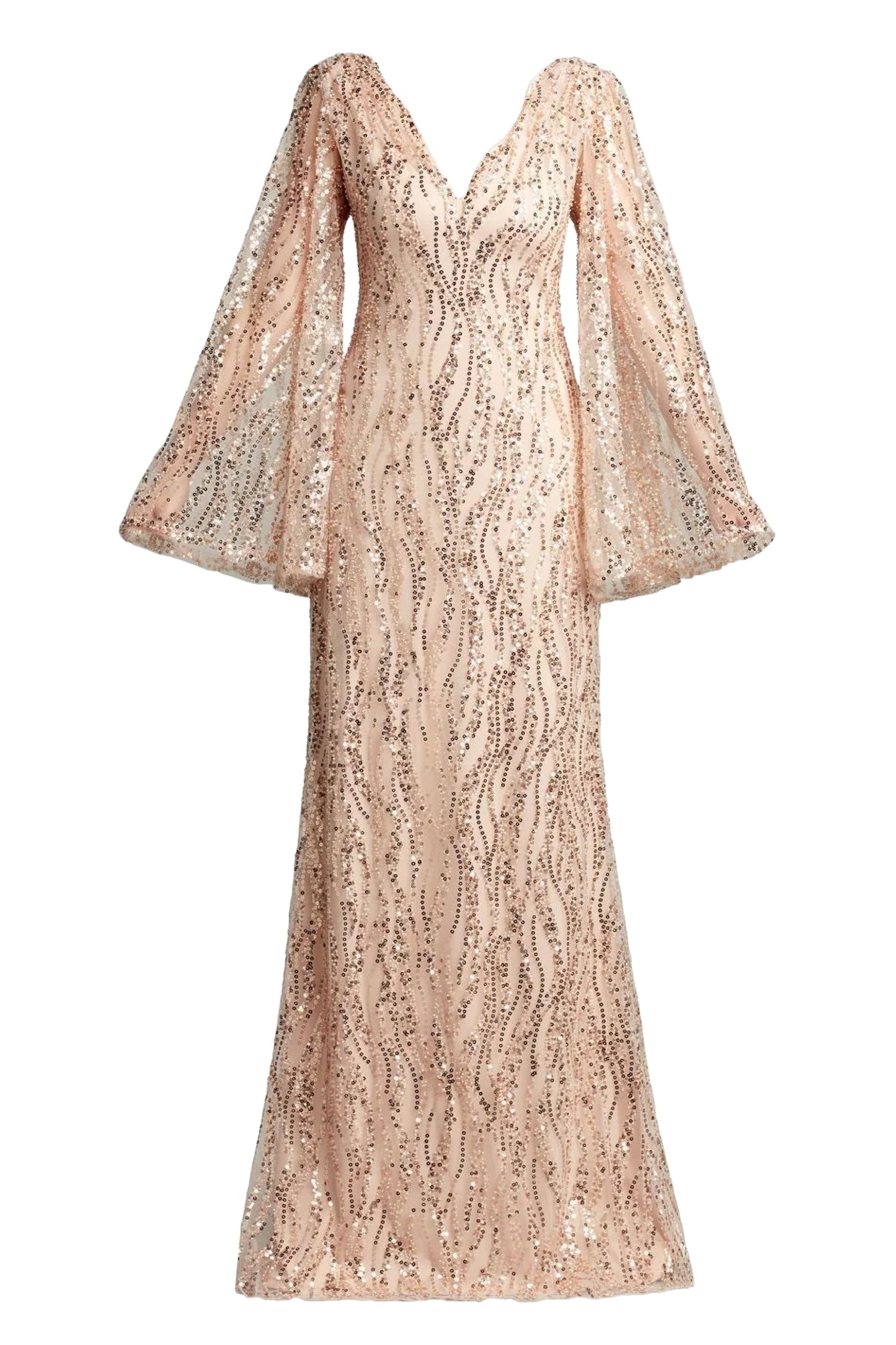 MAGNOLIA EMBELLISHED TULLE GOWN