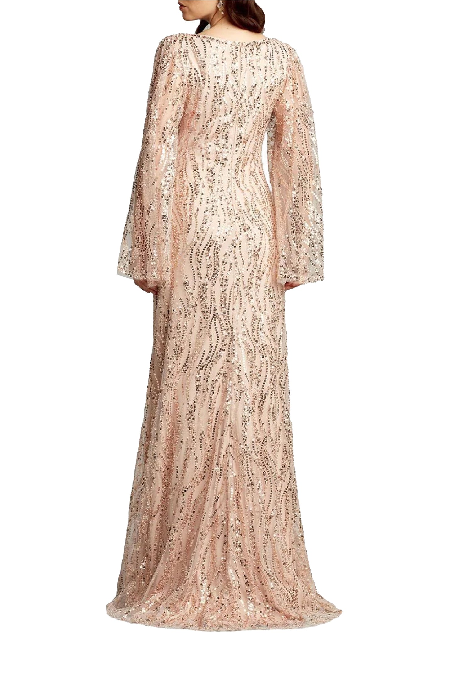 MAGNOLIA EMBELLISHED TULLE GOWN