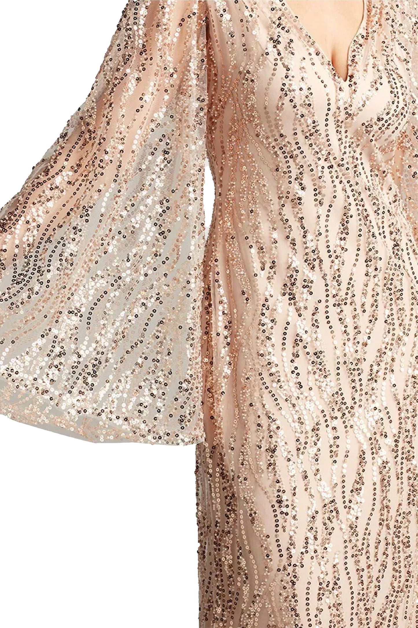 MAGNOLIA EMBELLISHED TULLE GOWN