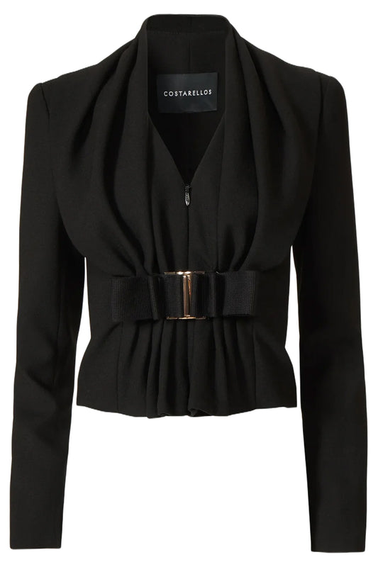 TAYA CREPE WOOL JACKET