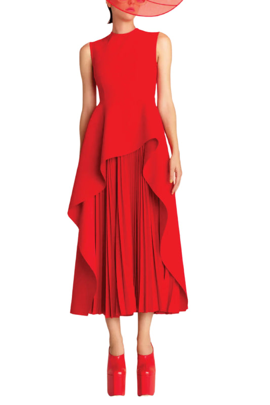 THE SEVERNY MIDI DRESS