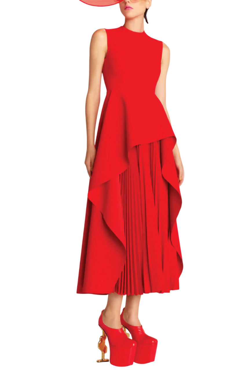 THE SEVERNY MIDI DRESS