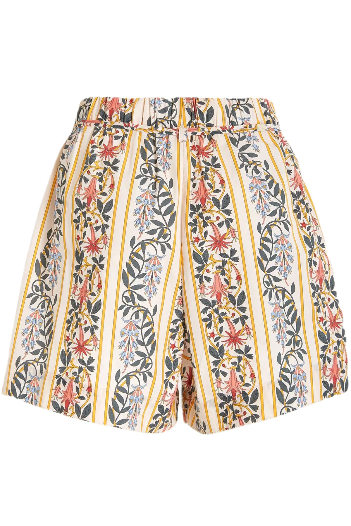 TREBOL FLORAL COTTON SHORTS