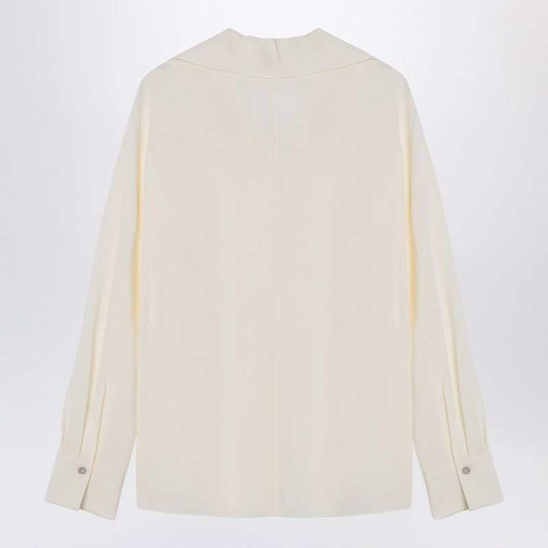 Ivory Silk Shirt