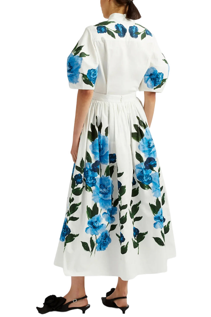 VOLUME SHORT SLEEVE BLOUSE