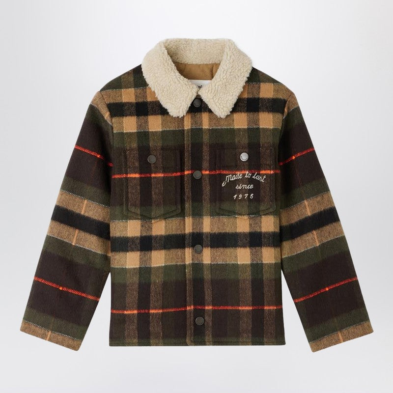 Baxter Khaki Checked Jacket