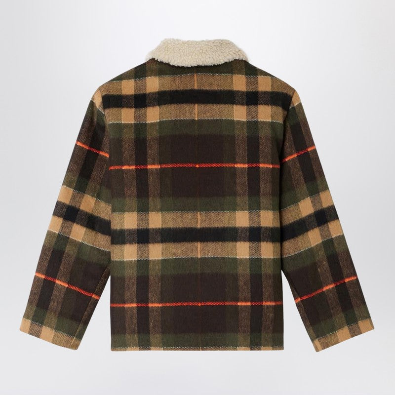 Baxter Khaki Checked Jacket