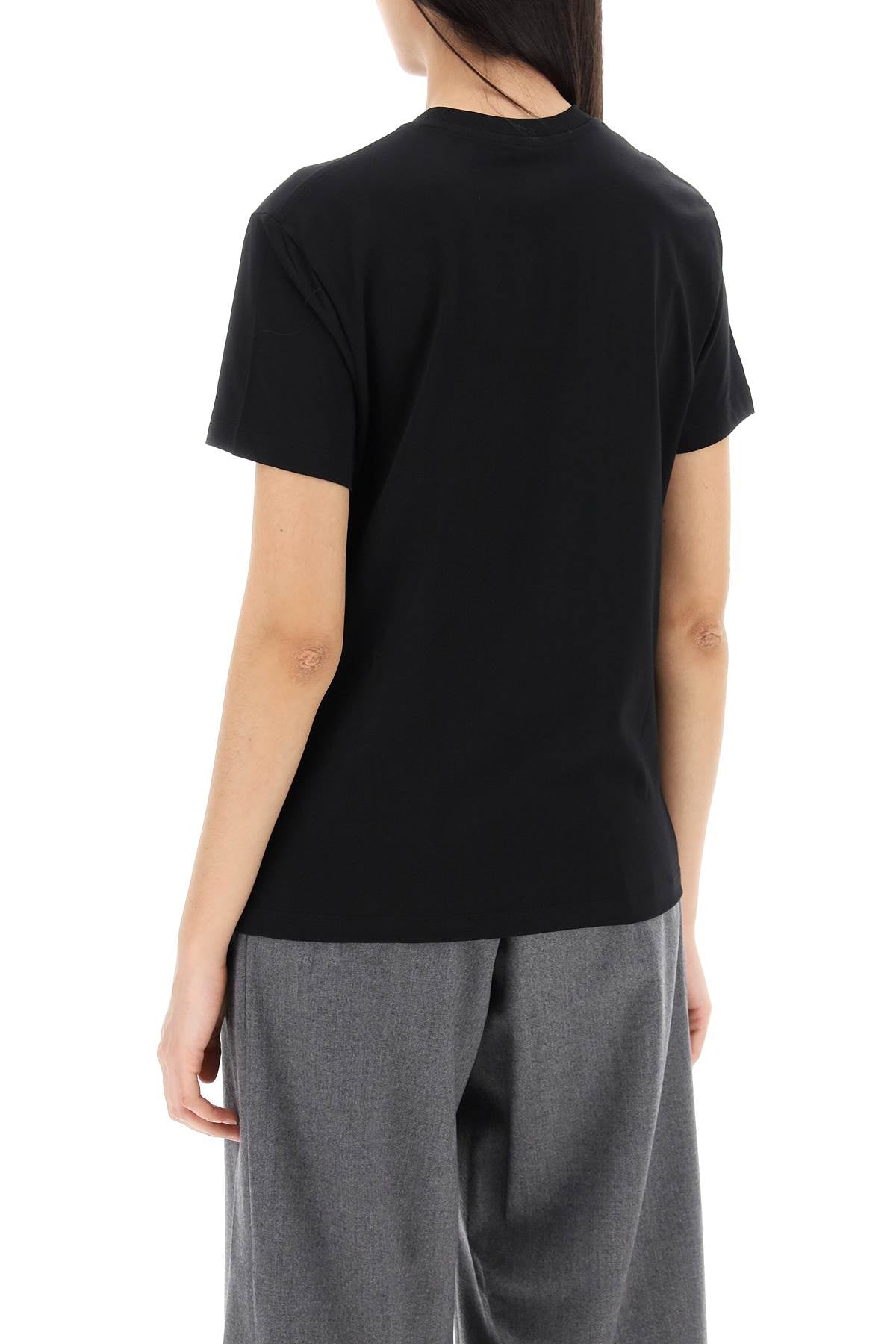 Round Neck Cotton T-Shirt