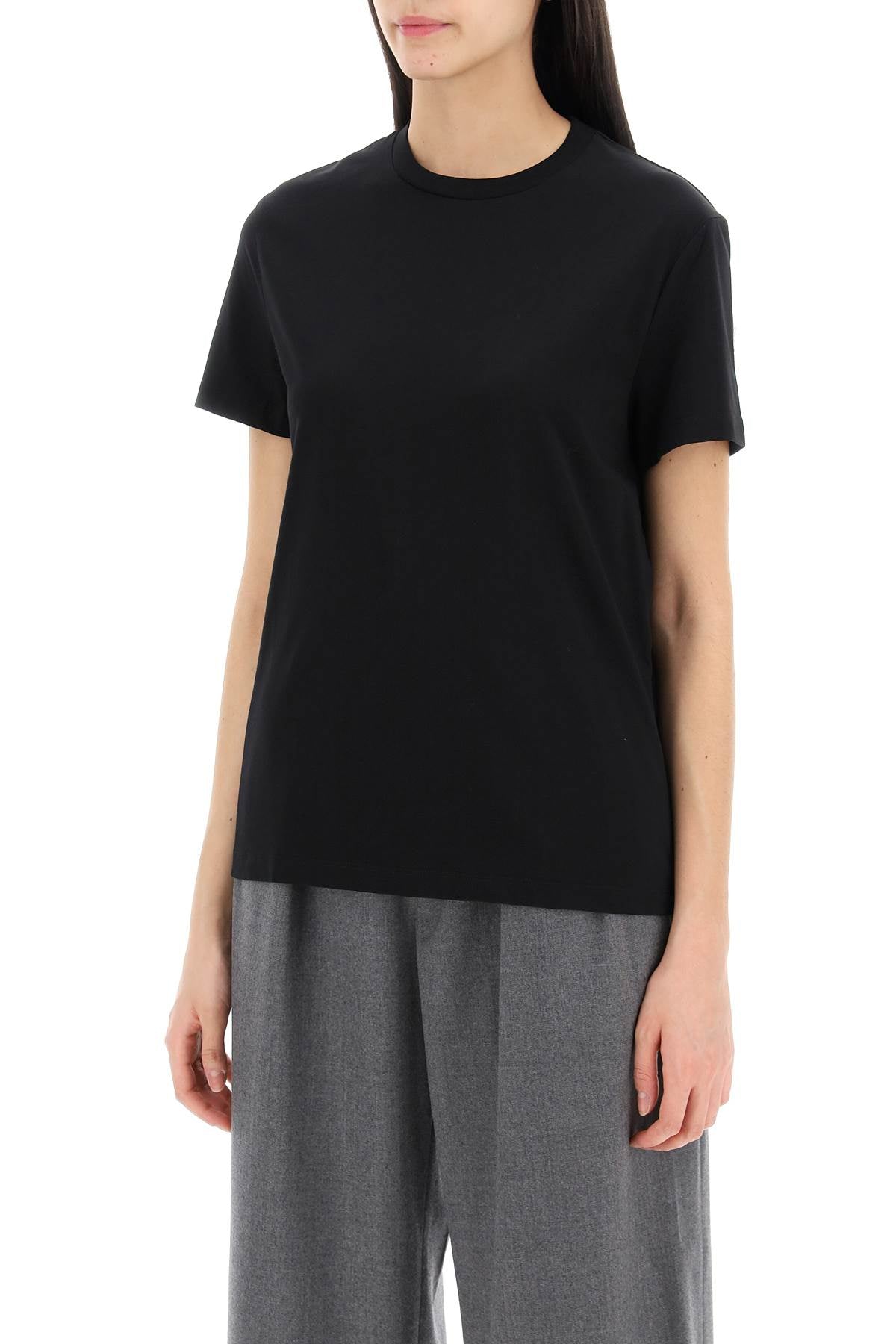 Round Neck Cotton T-Shirt