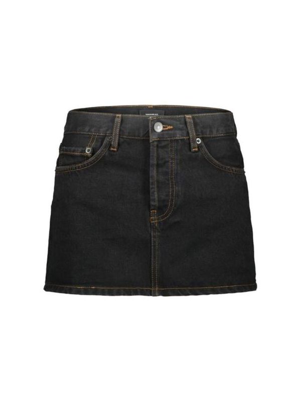 DENIM MICRO MINI SKIRT