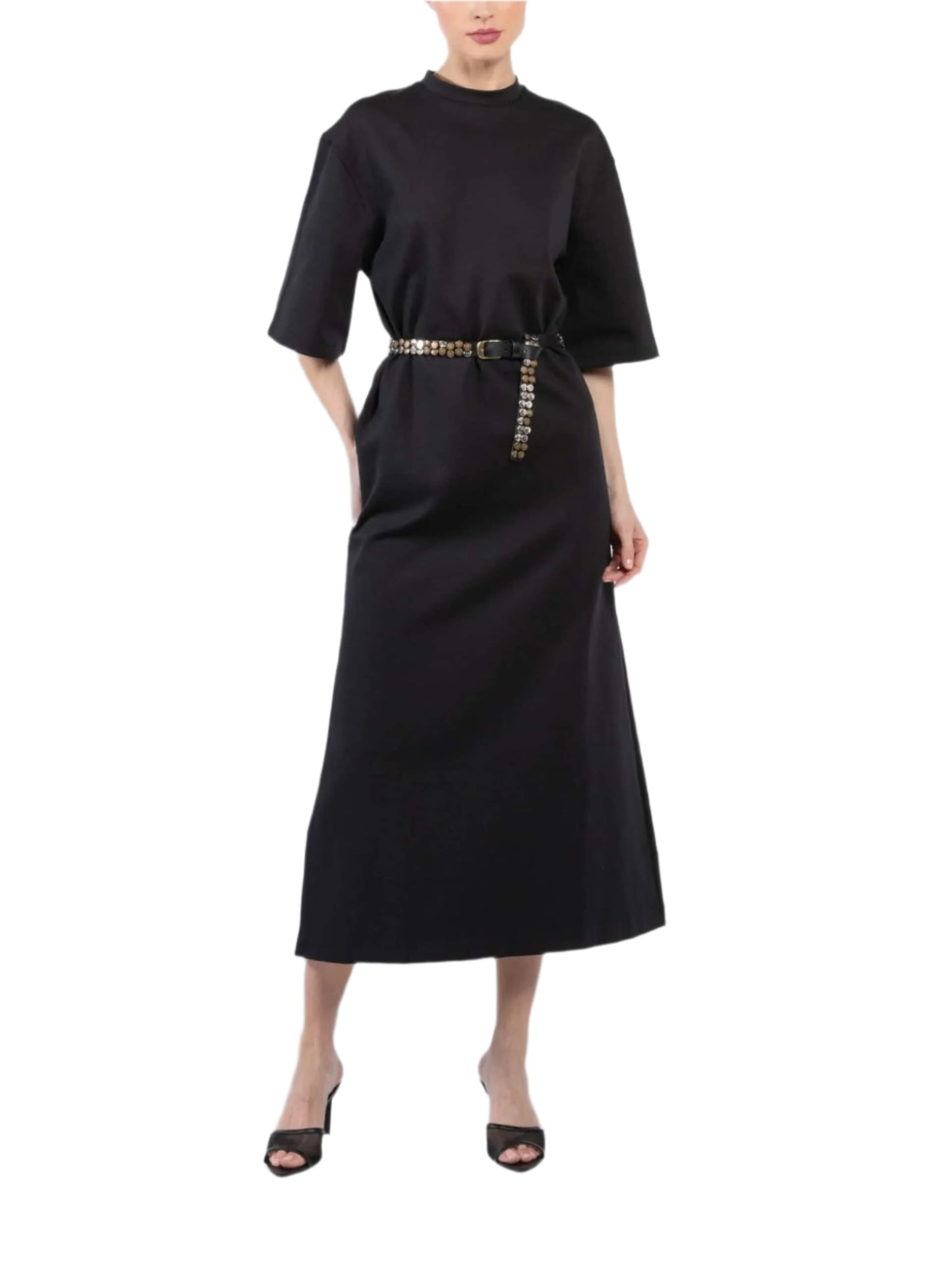 LONG SHIRT-STYLE DRESS