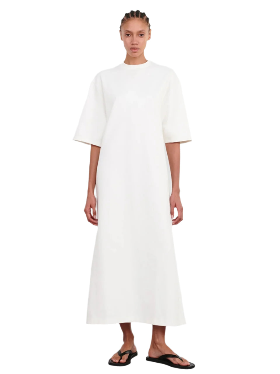 JERSEY MIDI DRESS