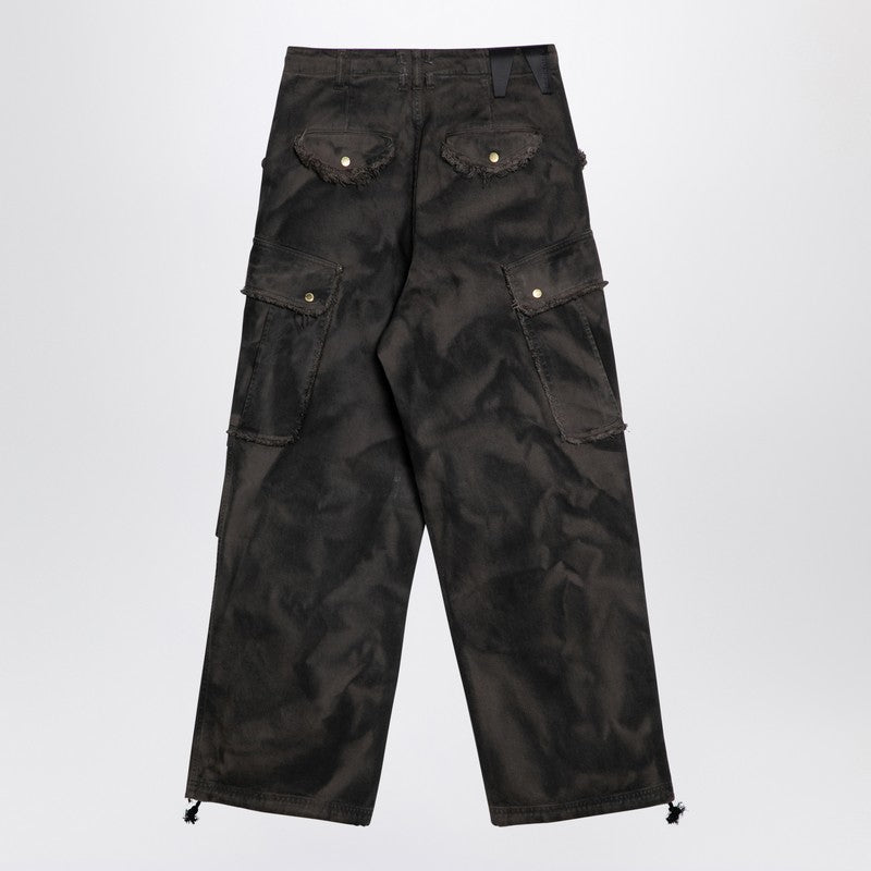 Vivi Black Washed Cargo Jeans