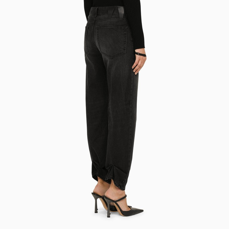 Black Denim Boyfriend Jeans