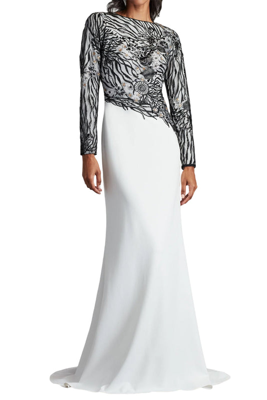 WADE SEA EMBROIDERED GOWN