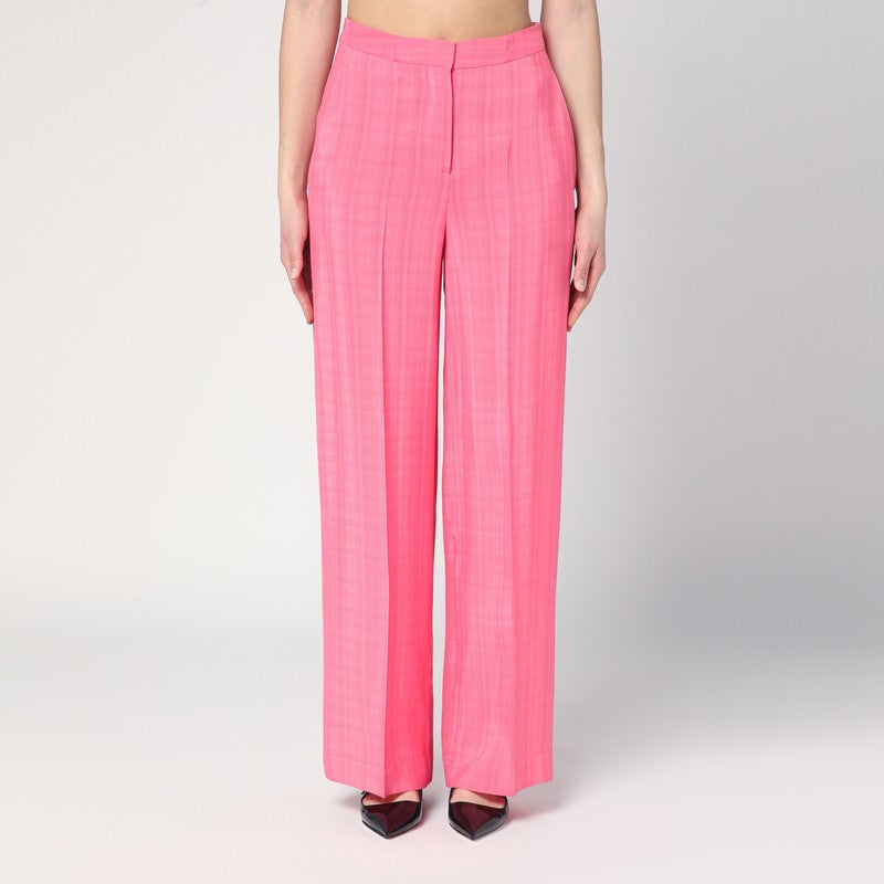 Pink Viscose Marlee Trousers