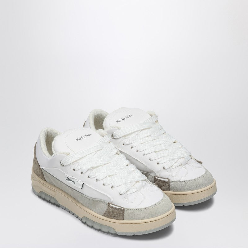 White/grey Colour-block Sneaker