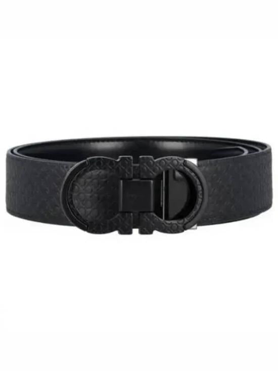 Leather belt
