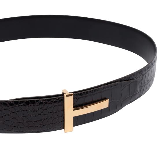 Leather belt