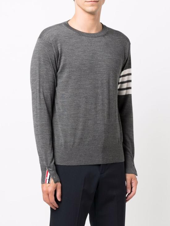 4-BAR CREW NECK JUMPER