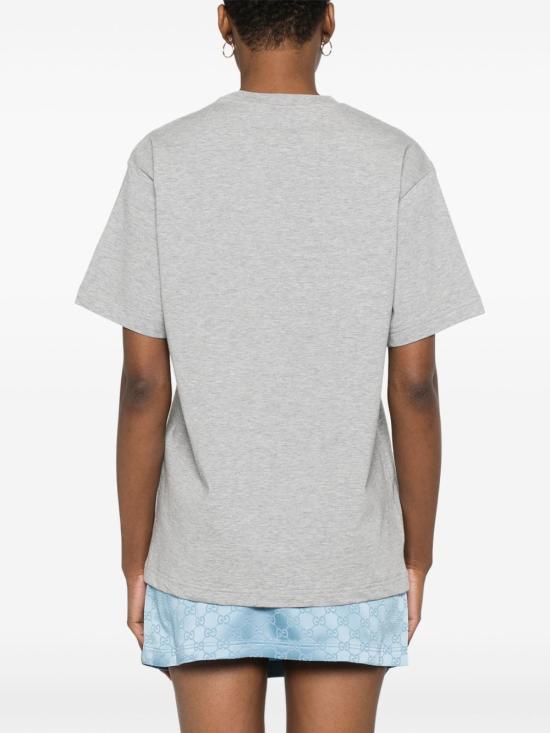 Cotton jersey T-shirt with print