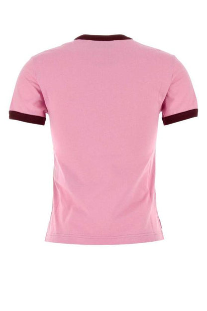 Embroidered cotton jersey T-shirt