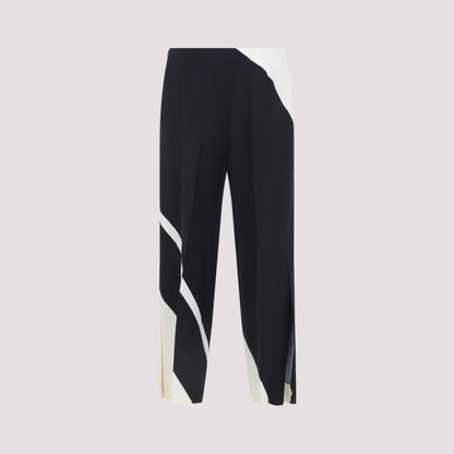 Twill Printed Pants