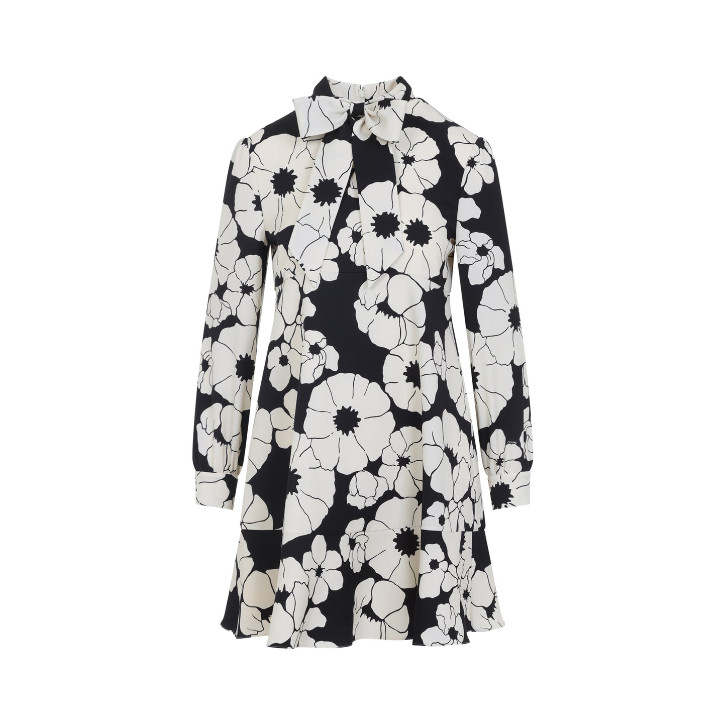 Black Virgin Wool Dress