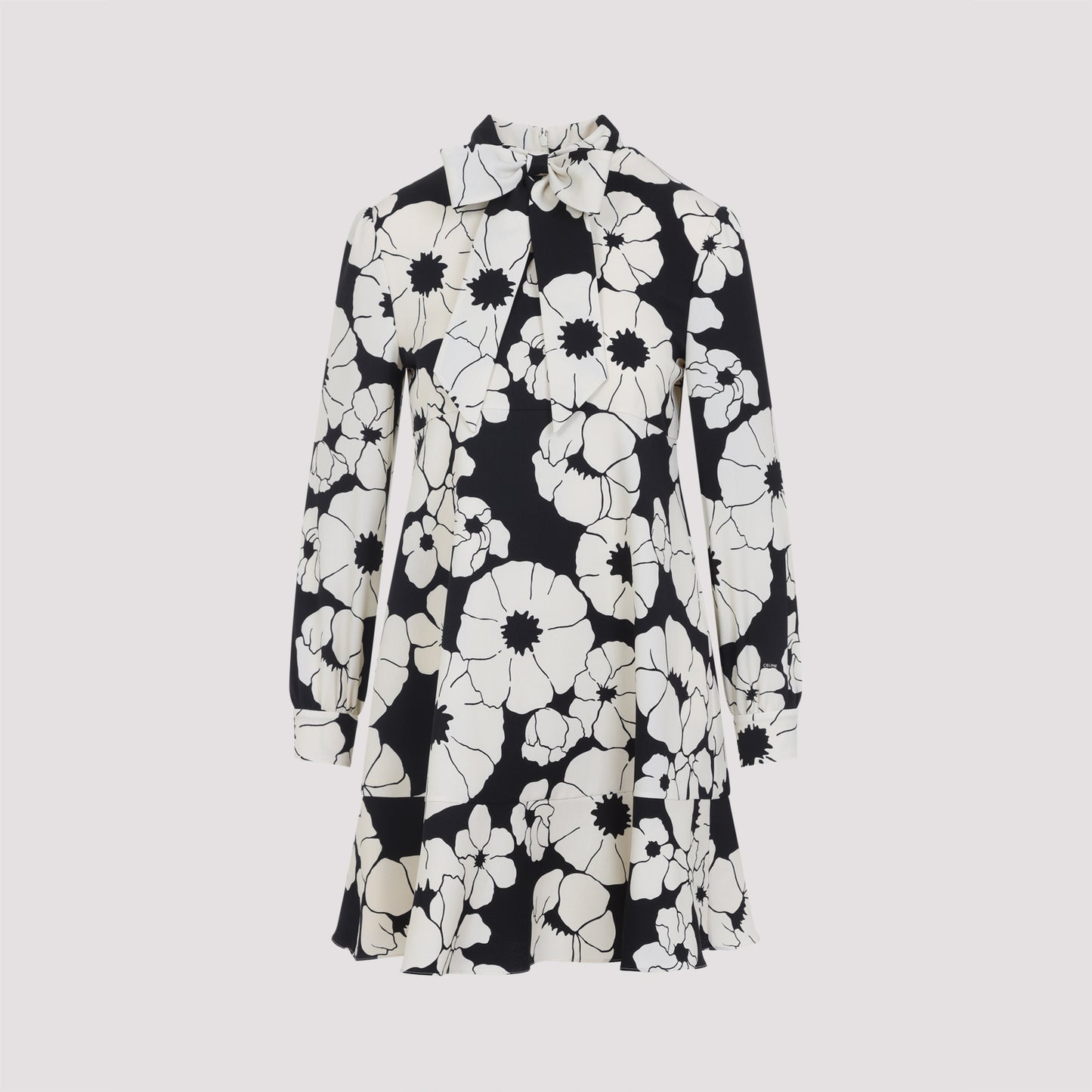 Black Virgin Wool Dress