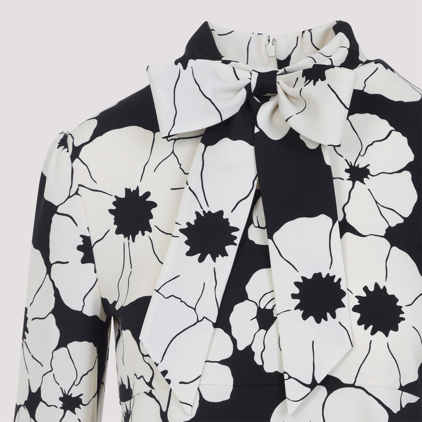 Black Virgin Wool Dress