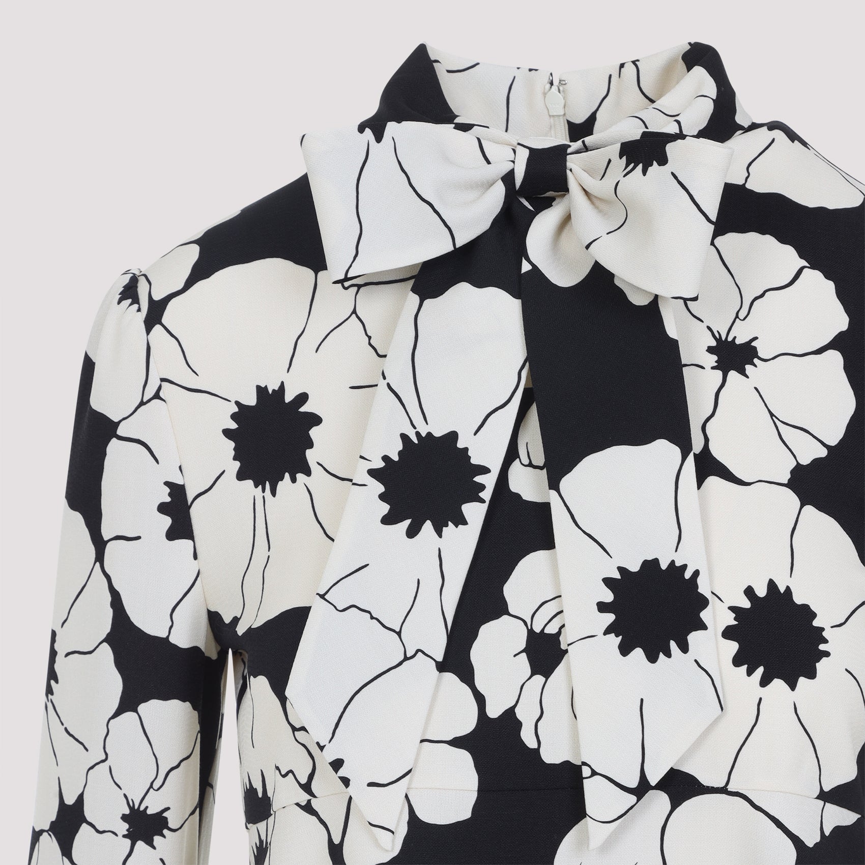 Black Virgin Wool Dress