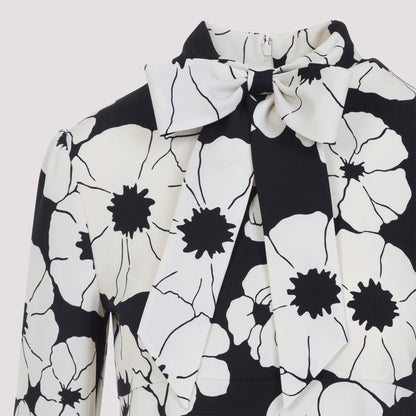 Black Virgin Wool Dress