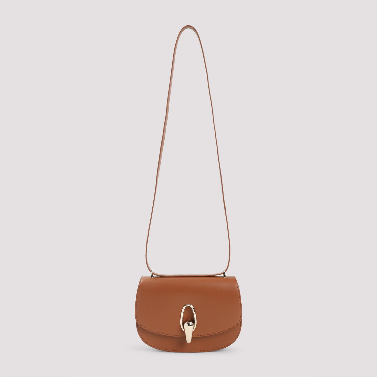 calf leather shoulder bag-image-1
