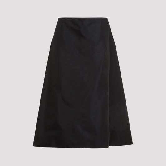polyamide midi skirt-image-1