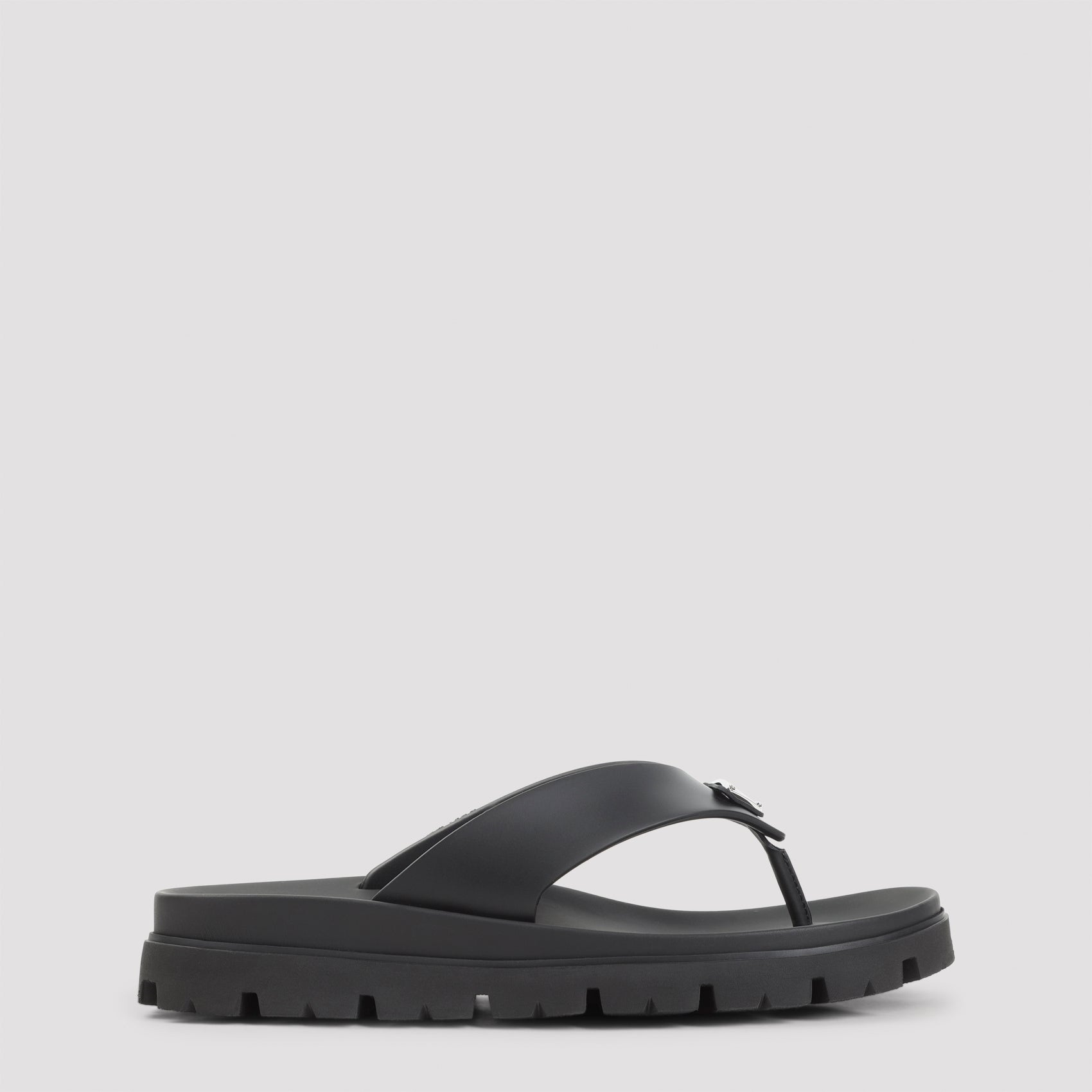 Black Eva Soft Cage Thongs Sandals