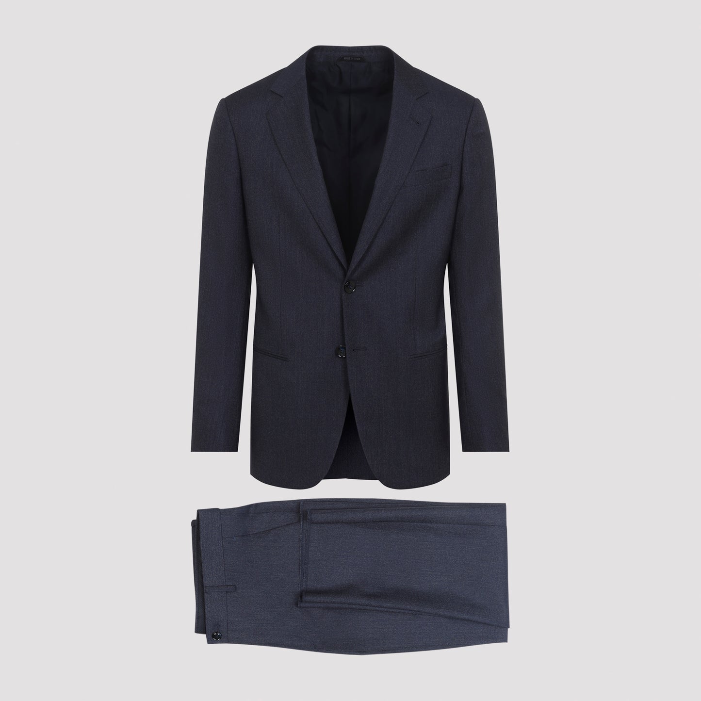 Blue Virgin Wool Suit