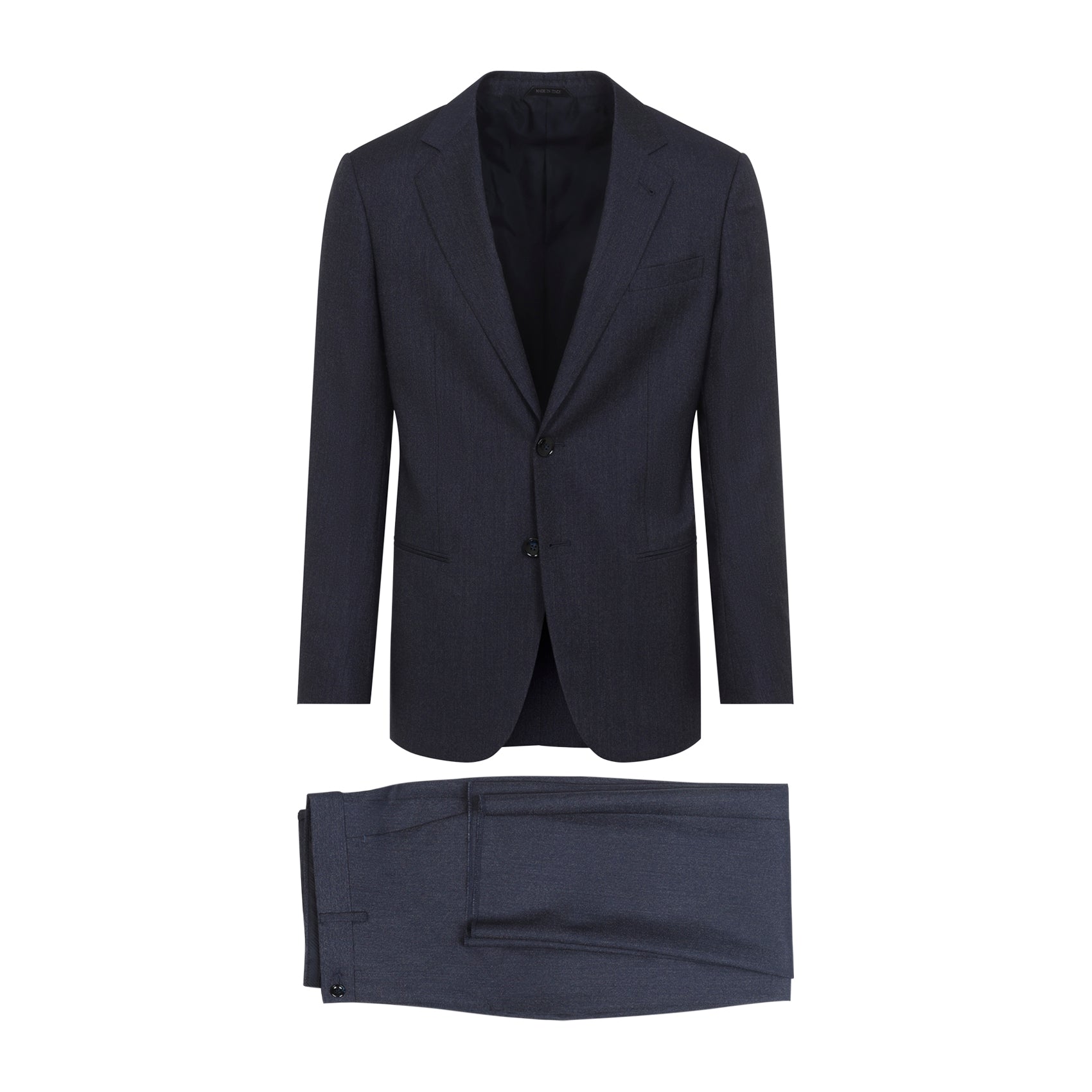 Blue Virgin Wool Suit