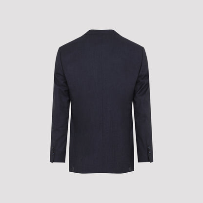 Blue Virgin Wool Suit