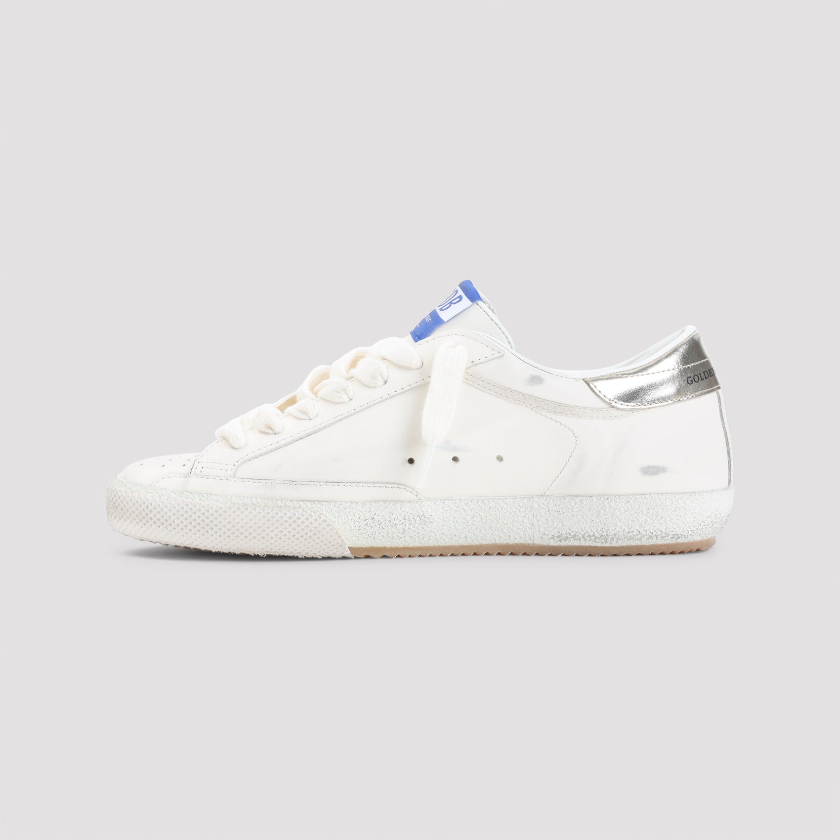 White Super Star Cow Leather Sneakers