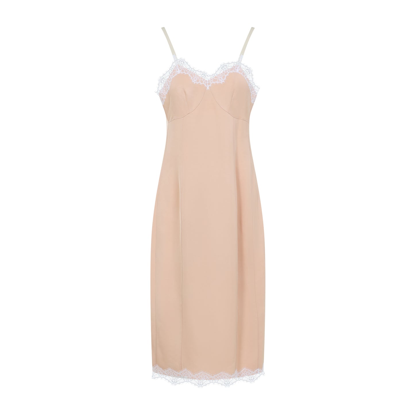 lingerie viscose midi dress-image-2