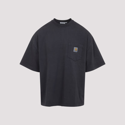 short sleeves hudson pocket t-shirt-image-1
