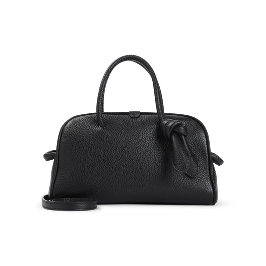 Black Grained Leather Le Petit Turismo Handbag