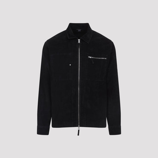 in corduroy overshirt-image-1