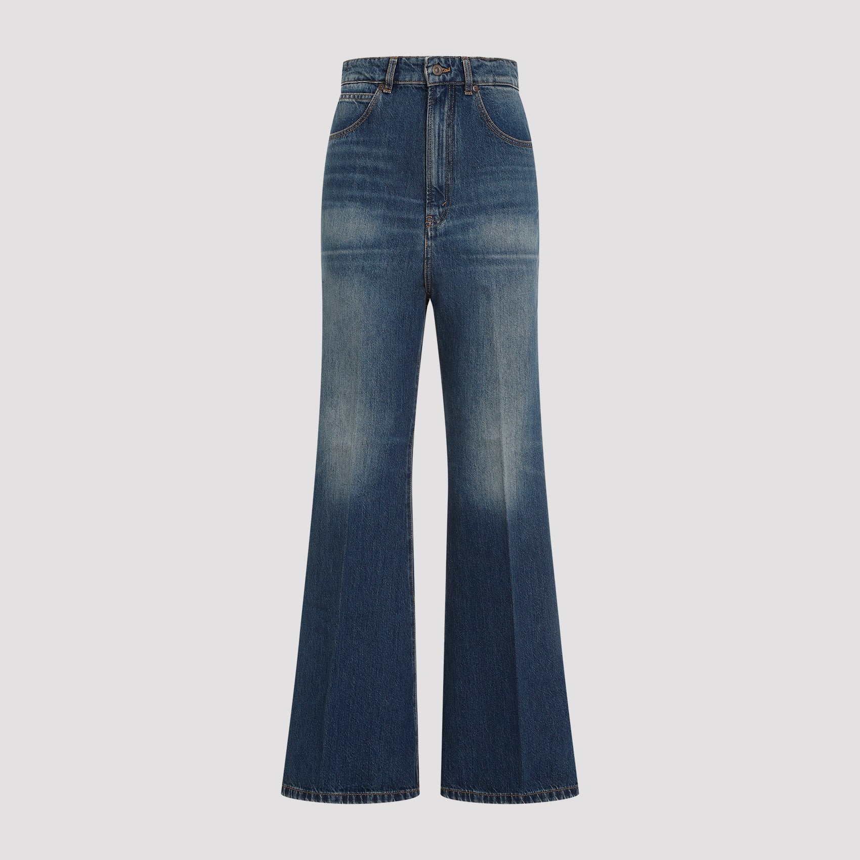wide leg kick jeans-image-1