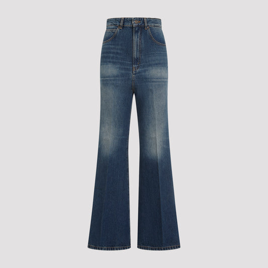 wide leg kick jeans-image-1